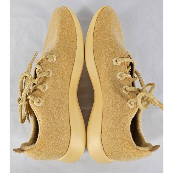 ALLBIRDS WOMEN'S WOOL RUNNERS – LUX BEIGE ZQ MERINO WOOL SNEAKER, SIZE 9 - Picture 6 of 10